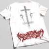 T-shirt white / red ATHE